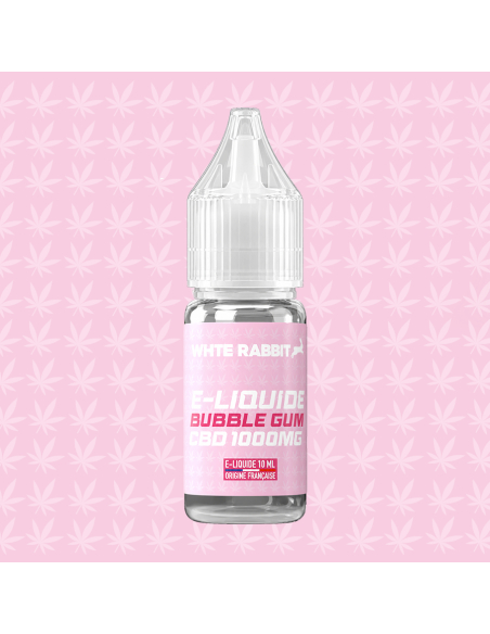 WHITE RABBIT - E-Liquide CBD 10mL 1000 MG_Grossiste Tengrams
