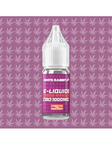 WHITE RABBIT - E-Liquide CBD 10mL 1000 MG_Grossiste Tengrams