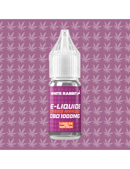 WHITE RABBIT - E-Liquide CBD 10mL 1000 MG_Grossiste Tengrams