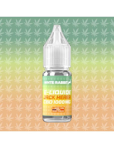 WHITE RABBIT - E-Liquide CBD 10mL 1000 MG_Grossiste Tengrams