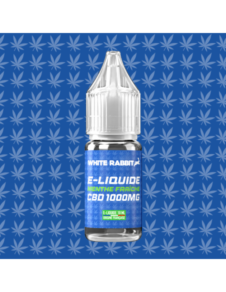 WHITE RABBIT - E-Liquide CBD 10mL 1000 MG_Grossiste Tengrams