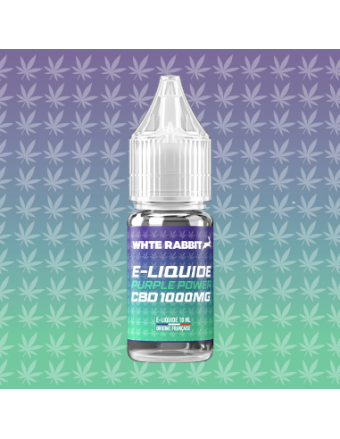 WHITE RABBIT - E-Liquide CBD 10mL 1000 MG_Grossiste Tengrams