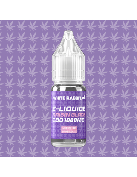 WHITE RABBIT - E-Liquide CBD 10mL 1000 MG_Grossiste Tengrams