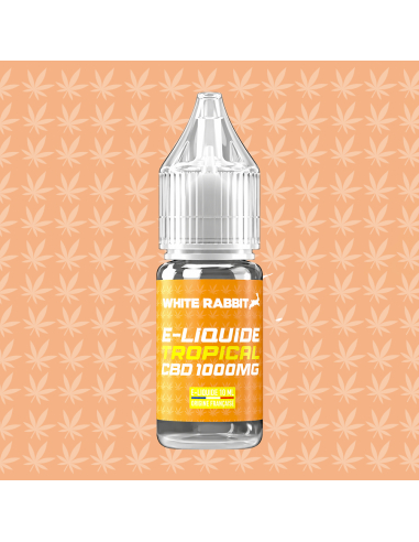 WHITE RABBIT - E-Liquide CBD 10mL 1000 MG_Grossiste Tengrams
