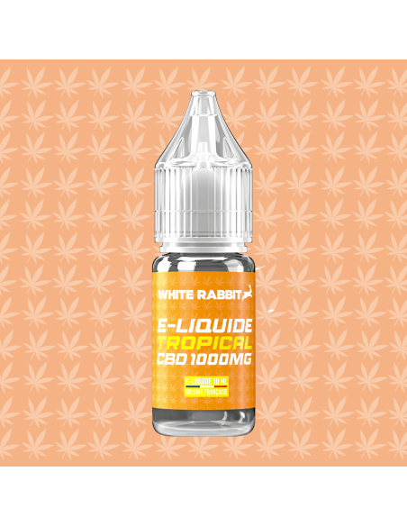 WHITE RABBIT - E-Liquide CBD 10mL 1000 MG_Grossiste Tengrams